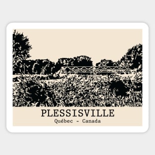 Plessisville - Québec Magnet